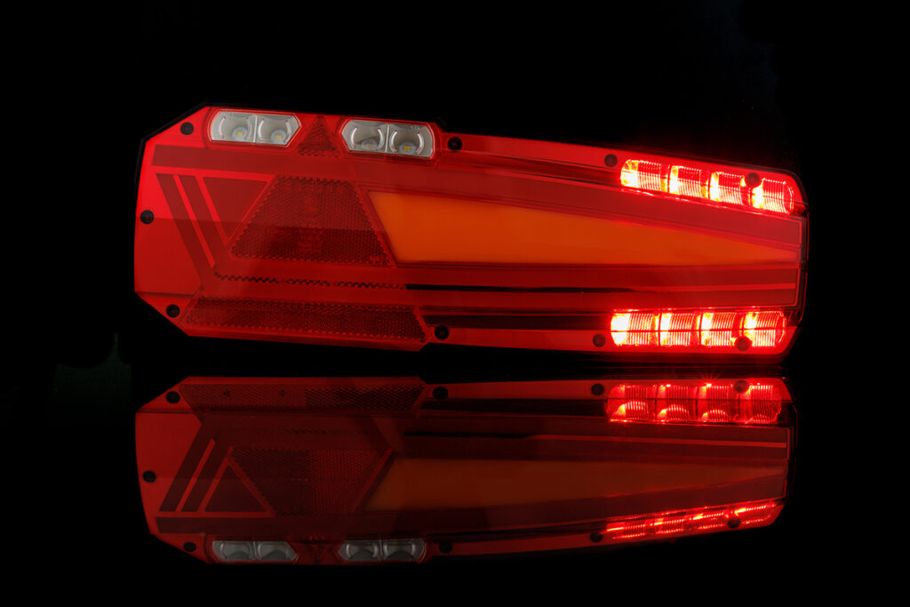 LZD 2650 Lampa zespolona tylna MAVIC z trójkątem odblaskowym