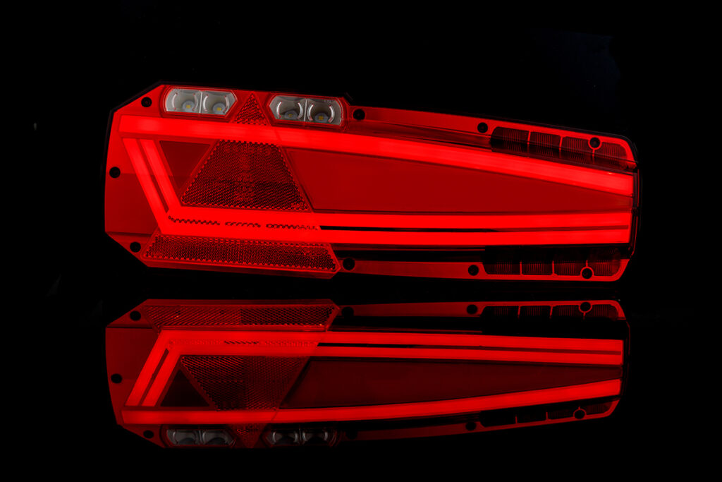 LZD 2650 Lampa zespolona tylna MAVIC z trójkątem odblaskowym