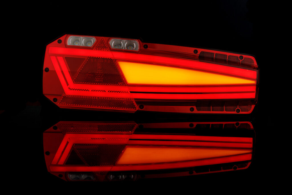 LZD 2650 Lampa zespolona tylna MAVIC z trójkątem odblaskowym