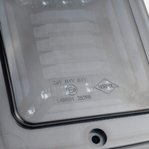 Lampa zespolona tylna CUBE LZD 2875/GRAPHITE z ramką czarną